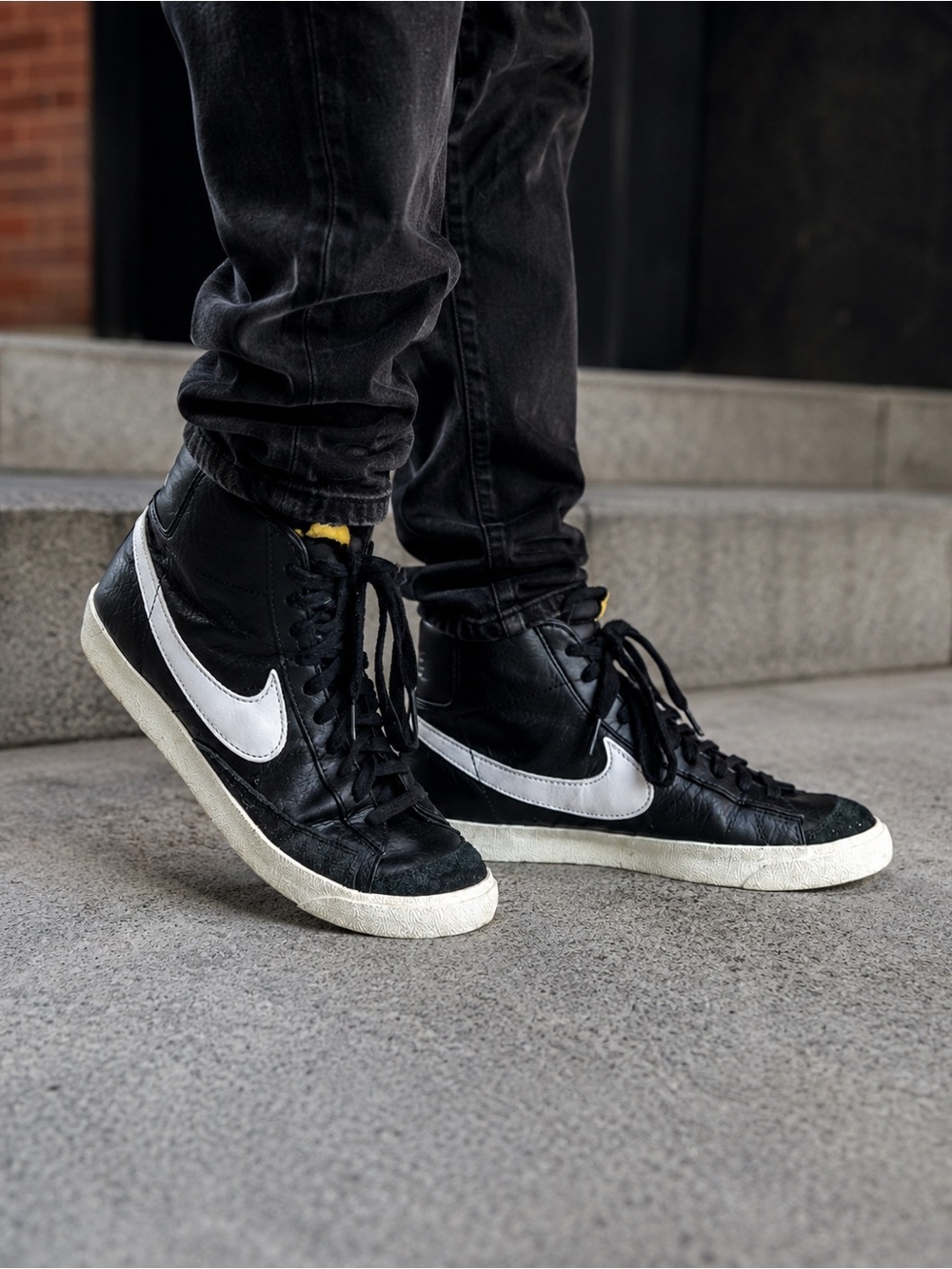 Nike Blazer Mid '77 Vintage in the “Black Sail"